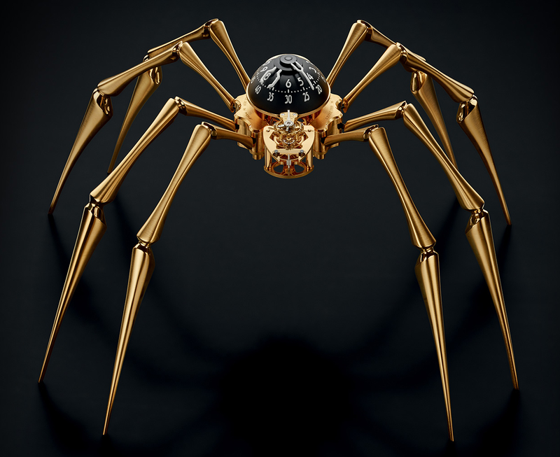 Illustration for article titled Hate Spiders? Then This Is the Last Clock You'll Want Hanging on Your Wall